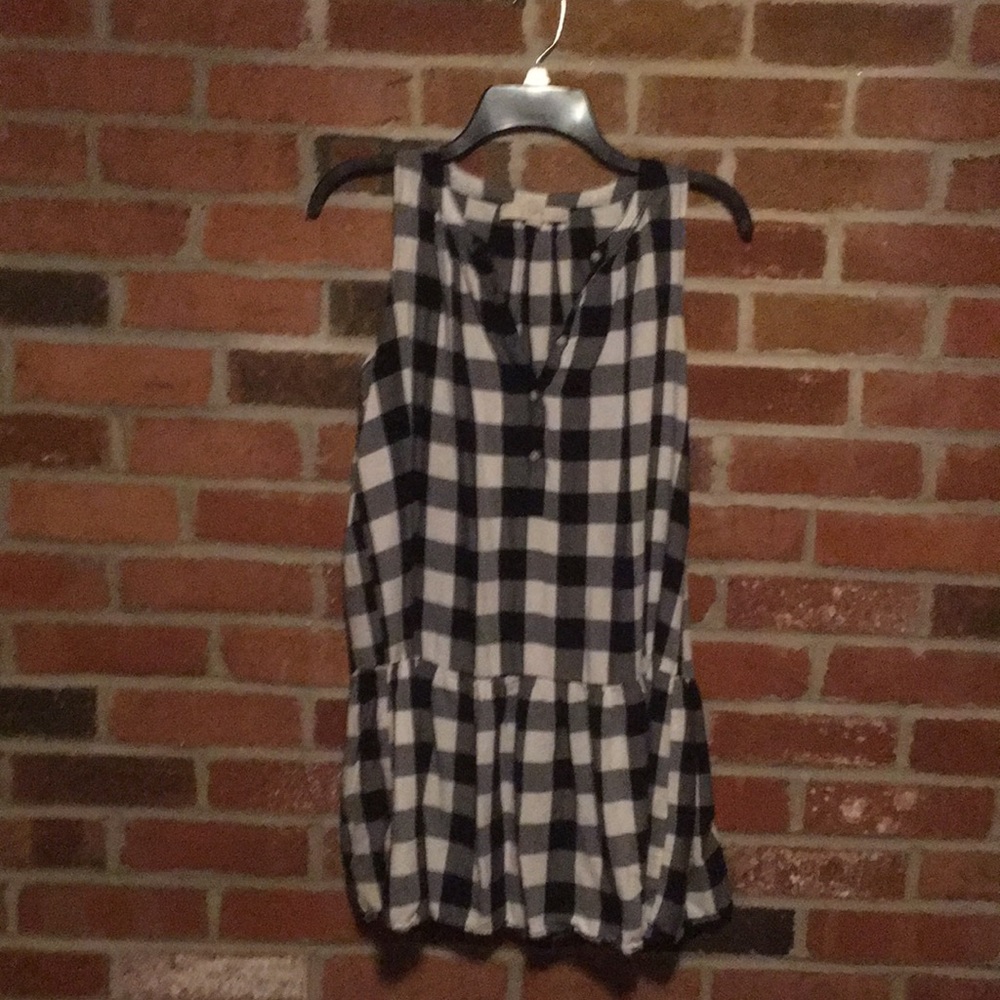 Plaid tunic